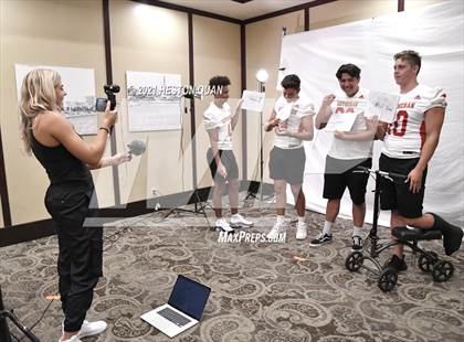 Thumbnail 3 in Trinity League Football Media Day - Orange Lutheran photogallery.