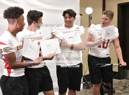 Thumbnail 3 in Trinity League Football Media Day - Orange Lutheran photogallery.