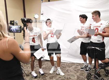 Thumbnail 2 in Trinity League Football Media Day - Orange Lutheran photogallery.