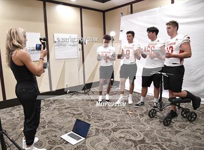 Thumbnail 3 in Trinity League Football Media Day - Orange Lutheran photogallery.