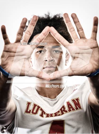 Thumbnail 1 in Trinity League Football Media Day - Orange Lutheran photogallery.