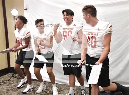 Thumbnail 1 in Trinity League Football Media Day - Orange Lutheran photogallery.