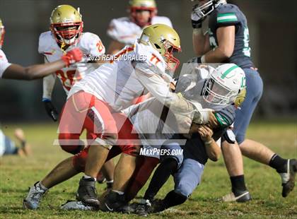 Thumbnail 1 in Taft vs Eagle Rock (CIF LACS D1 1st Rnd Playoff) photogallery.