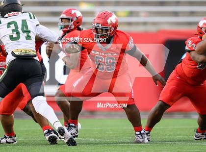 Thumbnail 1 in Cypress Falls vs. North Shore (UIL 6A D1 Football Regional) photogallery.