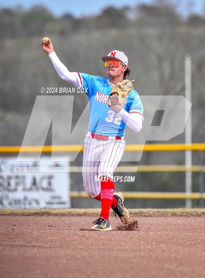 Thumbnail 2 in Norfork vs Salem (4th Annual Forrest Wood - Wood Bat Classic) photogallery.