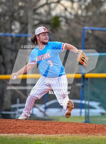 Thumbnail 2 in Norfork vs Salem (4th Annual Forrest Wood - Wood Bat Classic) photogallery.