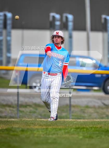 Thumbnail 2 in Norfork vs Salem (4th Annual Forrest Wood - Wood Bat Classic) photogallery.