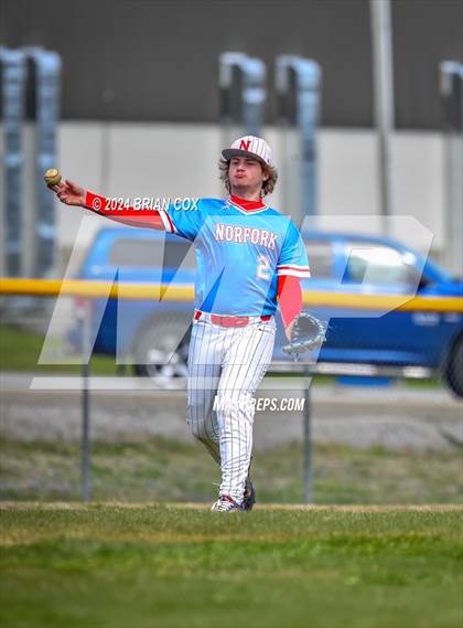Thumbnail 1 in Norfork vs Salem (4th Annual Forrest Wood - Wood Bat Classic) photogallery.