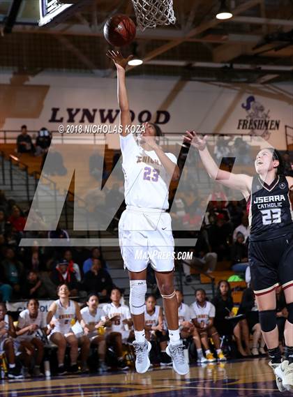 Thumbnail 3 in JSerra Catholic vs. Lynwood (CIF SS Division 2AA Playoffs) photogallery.