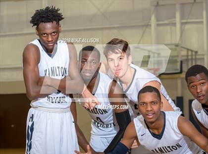 Thumbnail 2 in Hamilton Heights Christian Academy vs. Dawson Christian Academy photogallery.