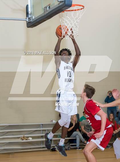 Thumbnail 1 in Hamilton Heights Christian Academy vs. Dawson Christian Academy photogallery.