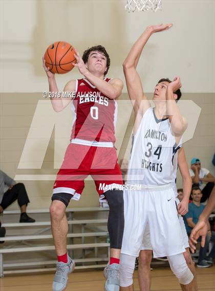 Thumbnail 2 in Hamilton Heights Christian Academy vs. Dawson Christian Academy photogallery.