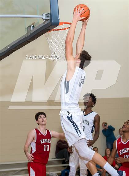 Thumbnail 2 in Hamilton Heights Christian Academy vs. Dawson Christian Academy photogallery.