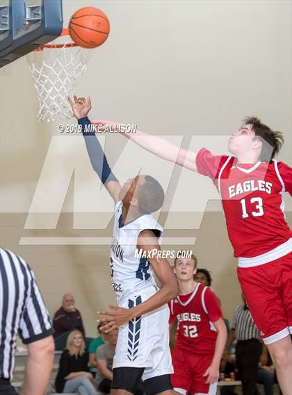 Thumbnail 1 in Hamilton Heights Christian Academy vs. Dawson Christian Academy photogallery.