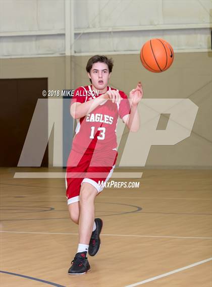 Thumbnail 2 in Hamilton Heights Christian Academy vs. Dawson Christian Academy photogallery.