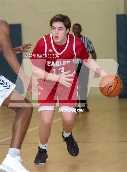 Thumbnail 1 in Hamilton Heights Christian Academy vs. Dawson Christian Academy photogallery.