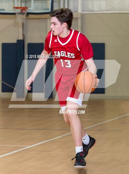 Thumbnail 1 in Hamilton Heights Christian Academy vs. Dawson Christian Academy photogallery.
