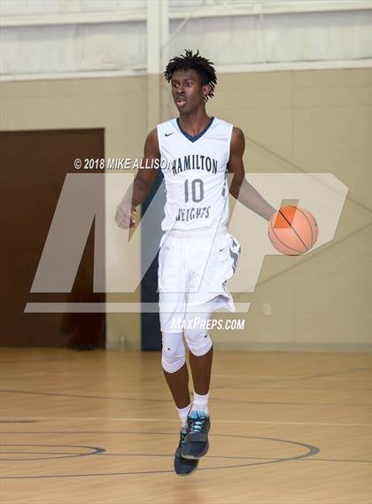 Thumbnail 3 in Hamilton Heights Christian Academy vs. Dawson Christian Academy photogallery.