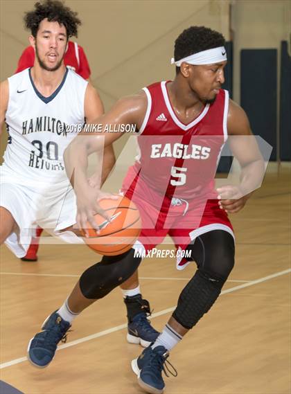 Thumbnail 3 in Hamilton Heights Christian Academy vs. Dawson Christian Academy photogallery.