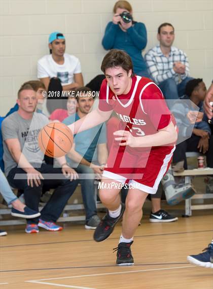 Thumbnail 2 in Hamilton Heights Christian Academy vs. Dawson Christian Academy photogallery.