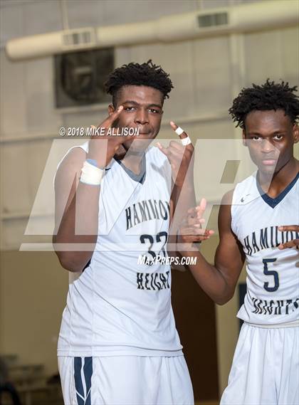 Thumbnail 1 in Hamilton Heights Christian Academy vs. Dawson Christian Academy photogallery.