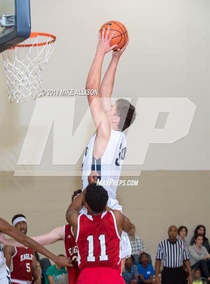 Thumbnail 1 in Hamilton Heights Christian Academy vs. Dawson Christian Academy photogallery.
