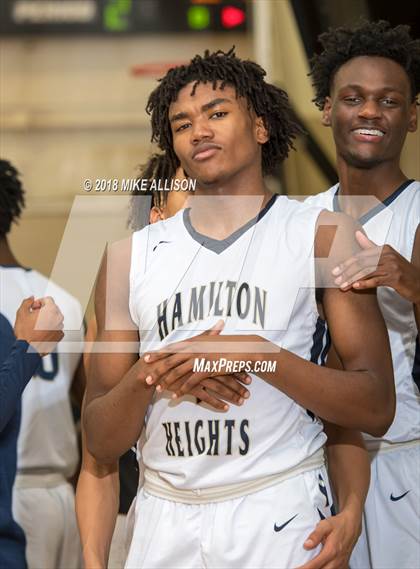 Thumbnail 2 in Hamilton Heights Christian Academy vs. Dawson Christian Academy photogallery.