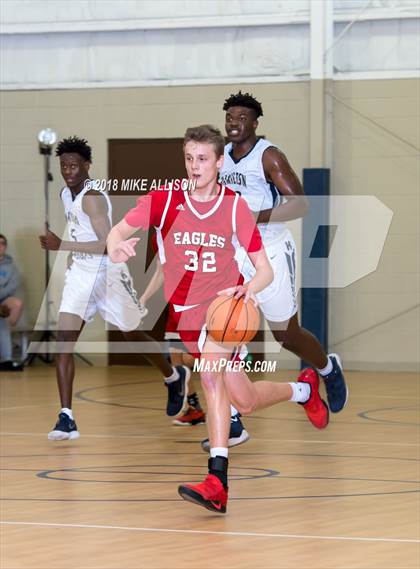 Thumbnail 3 in Hamilton Heights Christian Academy vs. Dawson Christian Academy photogallery.