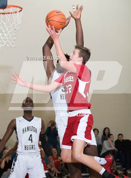 Thumbnail 1 in Hamilton Heights Christian Academy vs. Dawson Christian Academy photogallery.