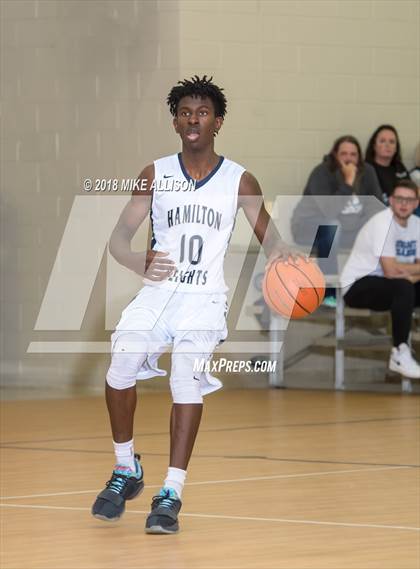 Thumbnail 2 in Hamilton Heights Christian Academy vs. Dawson Christian Academy photogallery.