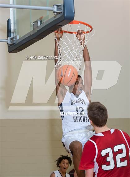 Thumbnail 2 in Hamilton Heights Christian Academy vs. Dawson Christian Academy photogallery.