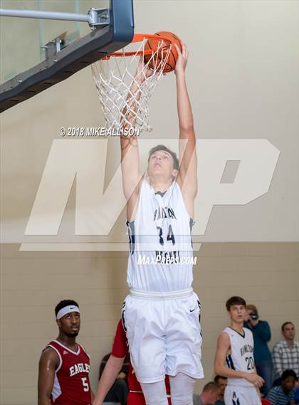 Thumbnail 2 in Hamilton Heights Christian Academy vs. Dawson Christian Academy photogallery.