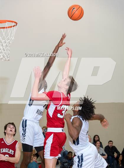 Thumbnail 2 in Hamilton Heights Christian Academy vs. Dawson Christian Academy photogallery.
