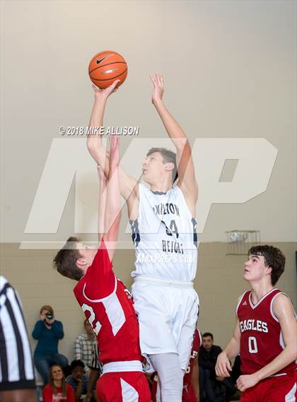 Thumbnail 1 in Hamilton Heights Christian Academy vs. Dawson Christian Academy photogallery.