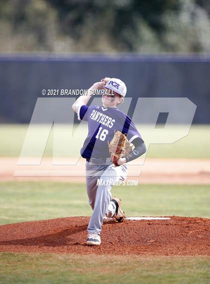 Thumbnail 2 in American Christian Academy vs Prattville Christian Academy (Prattville Christian Academy Tournament) photogallery.