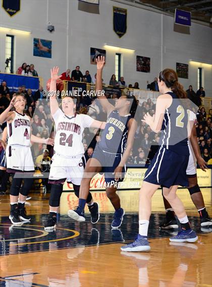 Thumbnail 1 in Our Lady of Lourdes vs. Ossining (Section 1 Class AA Final) photogallery.