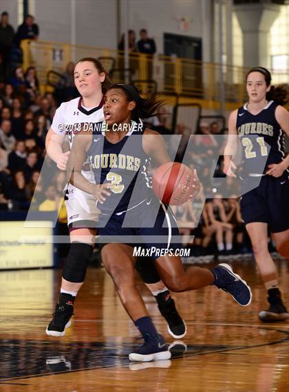 Thumbnail 1 in Our Lady of Lourdes vs. Ossining (Section 1 Class AA Final) photogallery.