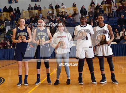 Thumbnail 3 in Our Lady of Lourdes vs. Ossining (Section 1 Class AA Final) photogallery.