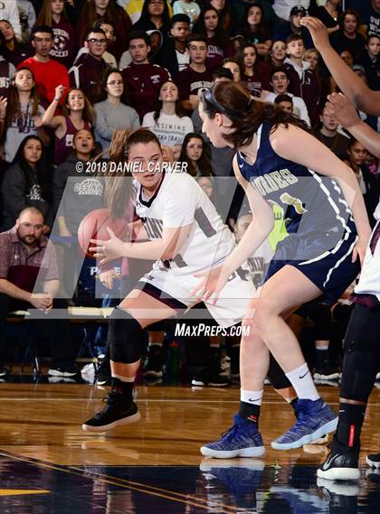 Thumbnail 2 in Our Lady of Lourdes vs. Ossining (Section 1 Class AA Final) photogallery.