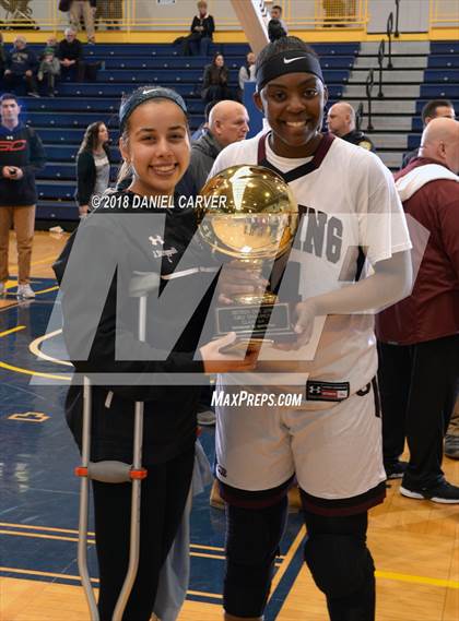 Thumbnail 1 in Our Lady of Lourdes vs. Ossining (Section 1 Class AA Final) photogallery.