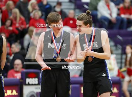 Thumbnail 2 in Our Lady of Lourdes Regional vs. Northumberland Christian (PIAA District IV Class A Consolation) photogallery.