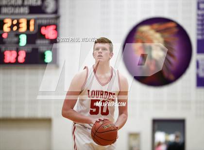 Thumbnail 3 in Our Lady of Lourdes Regional vs. Northumberland Christian (PIAA District IV Class A Consolation) photogallery.