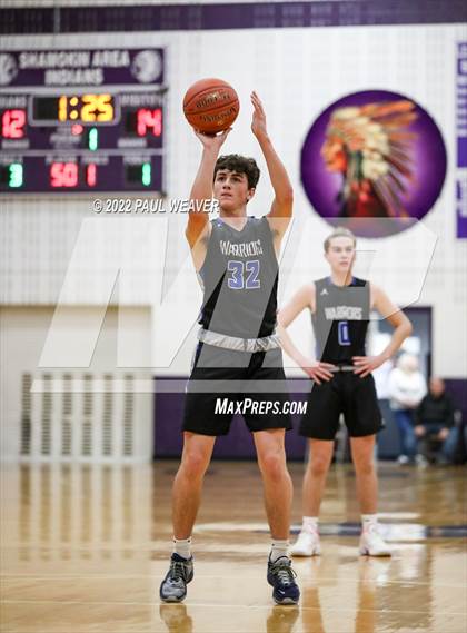 Thumbnail 2 in Our Lady of Lourdes Regional vs. Northumberland Christian (PIAA District IV Class A Consolation) photogallery.
