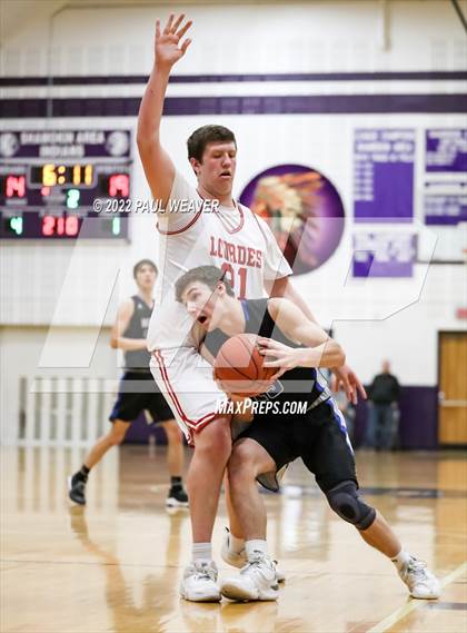 Thumbnail 3 in Our Lady of Lourdes Regional vs. Northumberland Christian (PIAA District IV Class A Consolation) photogallery.