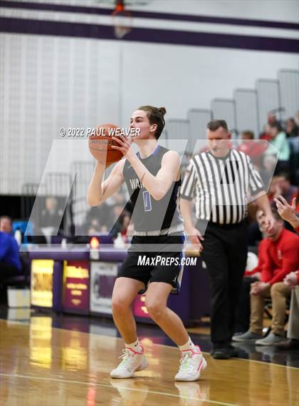 Thumbnail 3 in Our Lady of Lourdes Regional vs. Northumberland Christian (PIAA District IV Class A Consolation) photogallery.