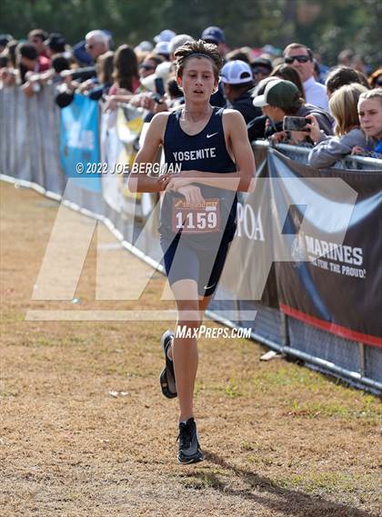 Thumbnail 2 in CIF Central Section Cross Country Championships (Boys D5 Race) photogallery.