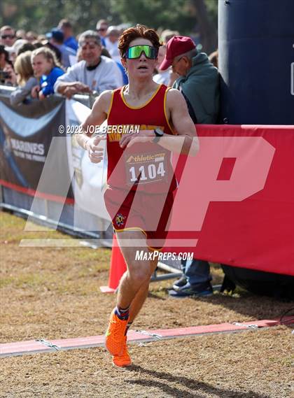 Thumbnail 2 in CIF Central Section Cross Country Championships (Boys D5 Race) photogallery.