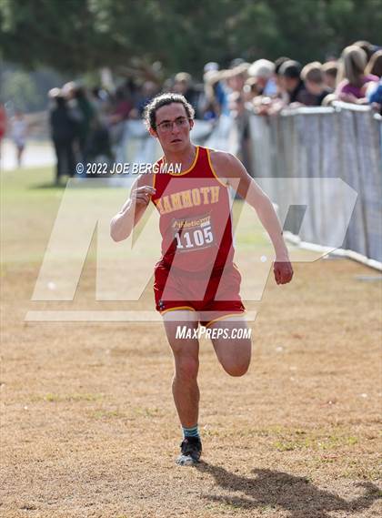 Thumbnail 1 in CIF Central Section Cross Country Championships (Boys D5 Race) photogallery.