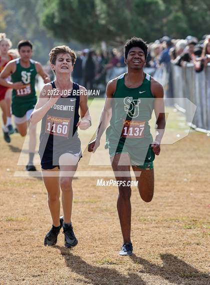 Thumbnail 3 in CIF Central Section Cross Country Championships (Boys D5 Race) photogallery.