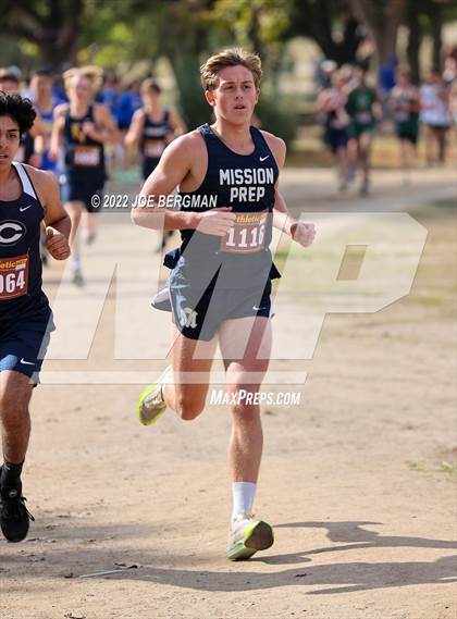 Thumbnail 2 in CIF Central Section Cross Country Championships (Boys D5 Race) photogallery.
